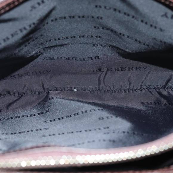 BURBERRY Nova Check Hand Bag Canvas Beige Auth ep4500 - Picture 14 of 16